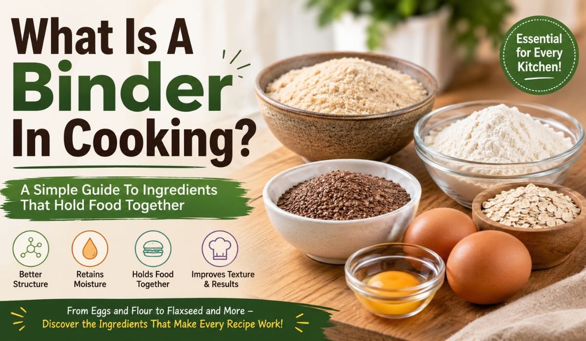 what is a binder in cooking