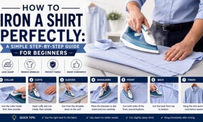 how to iron a shirt